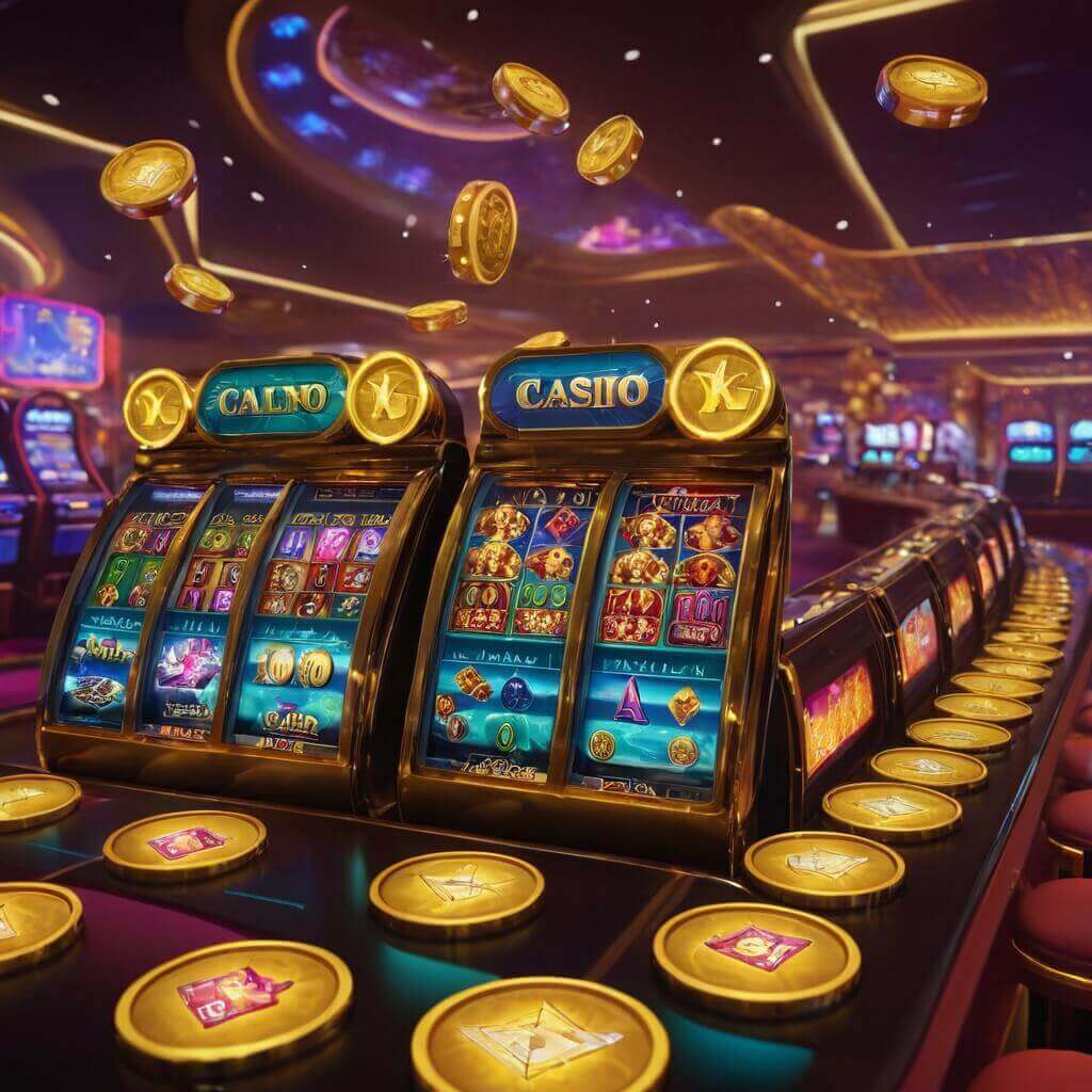 Casino excitement illustration